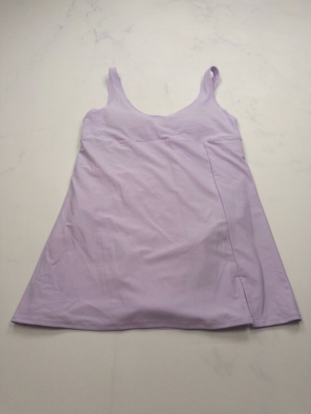 Old Navy Lilac Swimsuit Swimdress Pastel 2010s Minimalist - Womens M